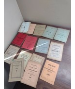 Lot of 14 Town Reports STEWARTSTOWN New Hampshire 1893 - 1916 School, Se... - $511.81 MXN