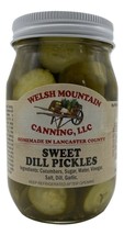 AMISH SWEET DILL PICKLES - 100% All Natural 1-12 32oz Quart Jar Lot Home... - £9.28 GBP+