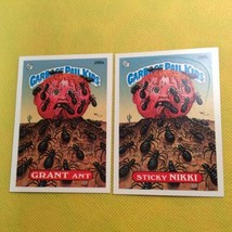 1987 Topps Garbage Pail Kids Series 7 Grant Ant 288a &amp; Sticky Nikki 288b... - $12.95