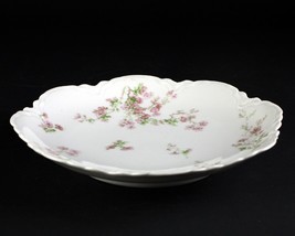 Haviland Limoges Schleiger 58G Pink Roses Shallow Serving Bowl, Antique ... - £47.90 GBP