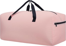 Duffel Bag 30&quot; 75L Lightweight with Water Rresistant for Travel Pink - £25.52 GBP