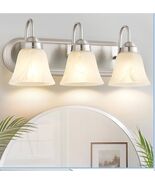 3 Light Bathroom Vanity Lights, Bathroom Light Fixtures over Mirror, Mod... - $68.30