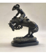Rattlesnake by Frederic Remington Solid Bronze Collectible Sculpture Sta - £238.70 GBP