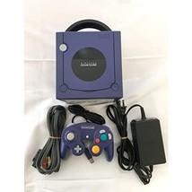 Used-Nintendo GameCube Console  Controller set   DOL-001 Violet, Free ship - £73.95 GBP