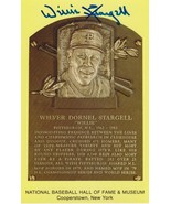 Willie Stargell (d. 2001) Autographed Hall of Fame Plaque Postcard - €43,41 EUR