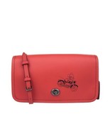 NWT Coach Disney Penny Mickey Calf Leather Red Crossbody Bag F59374 Cluc... - £79.32 GBP