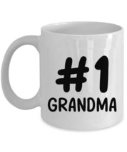 #1 Grandma Coffee Mug 11/15oz Ceramic Mothers Day Christmas Tea Cup Gift For Mom - £12.51 GBP+