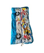 Vintage Disney Mickey’s Express Children&#39;s Sleeping Bag Sack Mat Goofy D... - £15.80 GBP