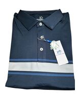 Southern Tide Men&#39;s S/S Driver  Brenton Chest Stripe Polo.Navy.Sz.M.NWT.... - $1,279.47 MXN