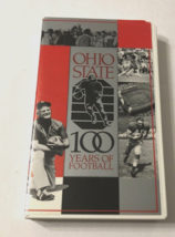 Ohio State Buckeyes 100 Years Football NCAA VHS Vintage 80&#39;s Hayes Griffin - £4.33 GBP