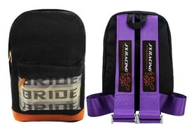 Brand New JDM J&#39;S Racing Bride Racing Purple Harness Adjustable Shoulder Strap B - £27.46 GBP
