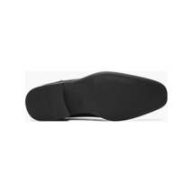 Stacy Adams Wakefield Bike Toe Bit Slip On Shoes Black 20141-001 image 5