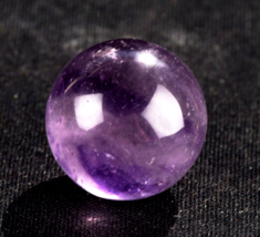 Amethyst sphere   supporting a healthy sleep cycle reflects far-infrared... - $16.83