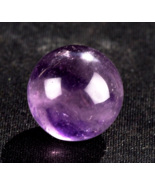 Amethyst sphere   supporting a healthy sleep cycle reflects far-infrared # 6287 - $16.83