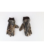 Vintage 90s Streetwear Distressed Soft Cloth Camouflage Insulated Gloves... - $727.31 MXN