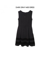 Calvin Klein Black Dress Sleeveless Midi Formal Dress Office Dress - £34.99 GBP