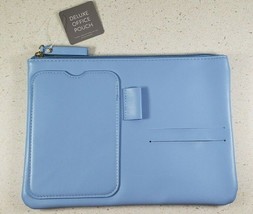 Eccolo World Traveler Travel Case Organizer Pouch.. New  Baby Blue. New With Tag - £16.32 GBP