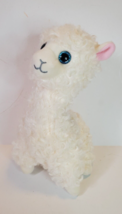 TY Beanie Babies Lily Llama Alpaca Plush Stuffed Animal 8in No Heart Tag - £7.78 GBP