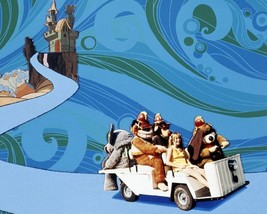 The Banana Splits Adventure Hour Cartoon classic car and castle 24x36 Poster - £23.79 GBP