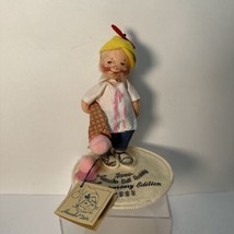 1993 Annalee Dolls 10th Anniversary Edition 8&quot; Ice Cream Boy Kid With Tags - £15.59 GBP