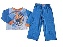 Vintage 1980&#39;s Wormser Scooby-Doo 2 Piece Pajama Set Boys Size 6/7 - £23.18 GBP