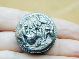 Antique Silver Repousse Dutch Snuff Box S &amp; F Spritzer &amp; Fuhrmann ESTATE - $125.00