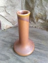 Vintage Hall Bud Vase Brown Glaze  Design # 631 1/2 - £17.31 GBP