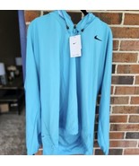 NWT Nike Dri-FIT ADV Tour Women&#39;s 1/4-Zip Golf Hoodie, XXL, Blue - $59.40