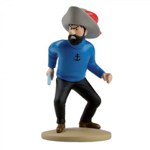 Haddock with sword resin figurine Tintin official product New - $33.99