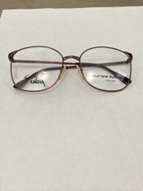 VTG New Trendies Red and Grey Zebra Rx Eyeglass Frames 57-18-140 - $25.00