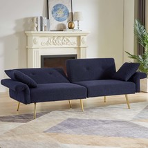 Modern Teddy Loveseat Sofa Bed w/ Side Pocket - $232.99
