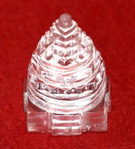 Sphatik Shree yantra / Quartz Crystal Shri yantra - 48 gm - Lab certified - $72.24