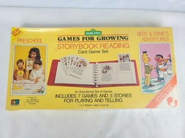 Vintage Sesame Street Preschool Games for Growing Storybook Reading - £25.48 GBP