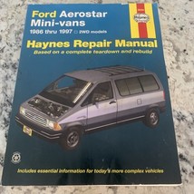 Haynes Repair Manual #36004 Ford Aerostar Mini-Vans 1986 Thru 1997  - $277.24 MXN