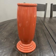 Fiesta Persimmon Millennium III Vase~Fiestaware Retired Color - $1,664.37 MXN