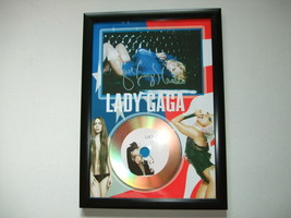 Lady Gaga Signed Gold Disc Y - £13.01 GBP