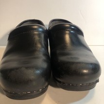 Women&#39;s Dansko Professional Clog Black Glossy Patent Leather Size EU 38 US 7.5-8 - £22.02 GBP