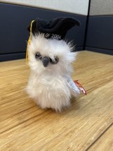 Ty Beanie Baby Class of 2004 Owl Plush 2004 Graduation Cap Bird KG JD - $11.88