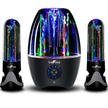 beFree Sound 2.1 Channel Bluetooth Multimedia LED Dancing Water Sound System - $164.99
