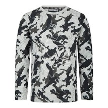 Fortnite DJ ALPACA Logo Camo Grey Gaming Cotton Fortnite T-Shirt Age 7-1... - $61.42