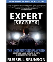 Expert Secrets : The Underground Playbook for Creating a Mass Movement o... - £10.51 GBP