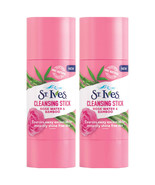 Pack of (2) New St. Ives Rosewater And Bamboo Stick Facial Cleanser 1.59 oz - $298.72 MXN