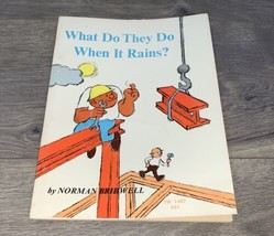 What Do They Do When It Rains? Norman Bridwell - 1969 1st Print - Scholastic - £5.19 GBP