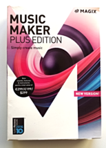 Magix Music Maker Plus Edition 2018 - Sealed Retail Box - $30.00