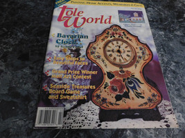 Tole World Magazine February 1996 Bavarian Clock - £2.34 GBP