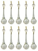 Royal Designs Replacement Chandelier Clear Crystal Prism K9 Quality Soli... - $29.65