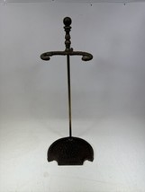 Vintage Hammered Iron Fireplace Tool Holder Mount MCM Primitive Old Country - £39.95 GBP