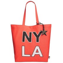 Circus By Sam Edelman Coral Orange New York NY LA Cooper Tote Beach Bag - $15.00