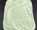 Soothys Baby Lovey Security Blanket Velvet Satin Green - $7.99