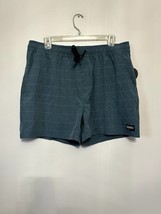 Ezekiel Men&#39;s Blue Board Shorts Pockets Drawstring 36&quot; Waist NTW - $23.36